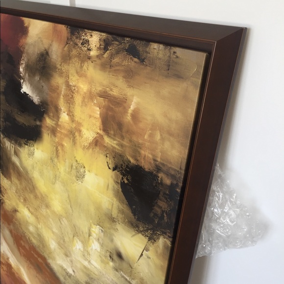 Ruben Crespi 52”x 40” In Abstraction Signed Lmt Edition Art - Picture 2 of 8